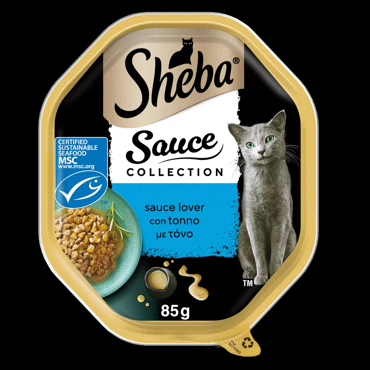 SHEBA ΔΙΣΚΑΚΙ ΓΑΤΑΣ ΜΕ ΤΟΝΟ ΣΕ ΣΑΛΤΣΑ 85g